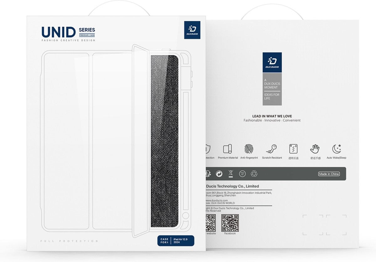 Dėklas Dux Ducis Unid Apple iPad Pro 11 2024/2025 juodas
