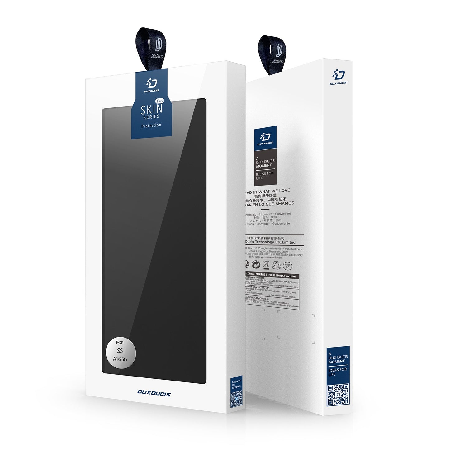 Dėklas Dux Ducis Skin Pro Samsung A165 A16 4G/A166 A16 5G juodas