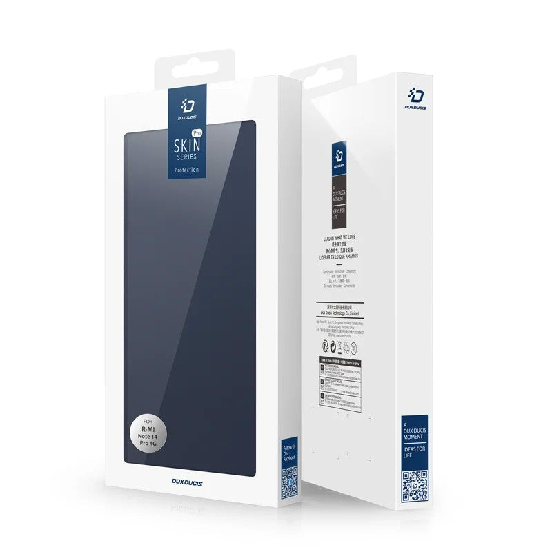 Dėklas Dux Ducis Skin Pro Xiaomi Redmi Note 14 Pro 4G tamsiai mėlynas