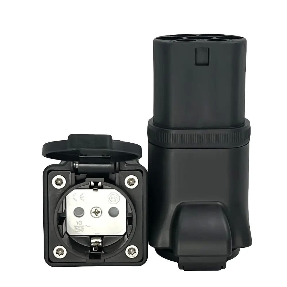 Adapteris Reach Type2 to Schuko
