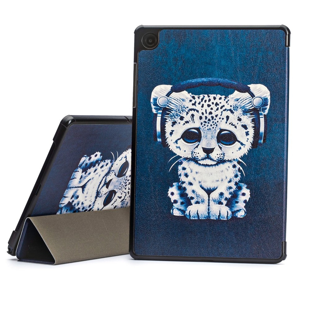 Dėklas Reach Smart Leather Samsung X210/X215/X216 Tab A9 Plus 11.0/X230/X235/X236 Tab A11 Plus 11.0 sad cat