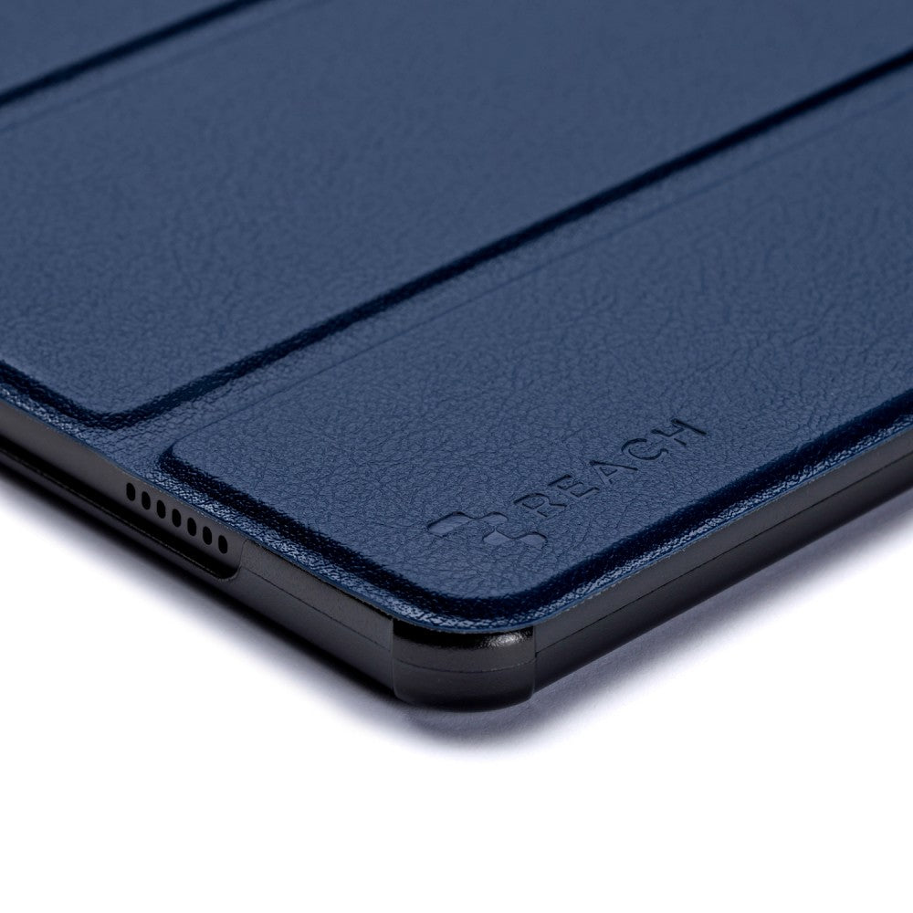 Dėklas Reach Smart Leather Xiaomi Pad 8/7/7 Pro tamsiai mėlynas