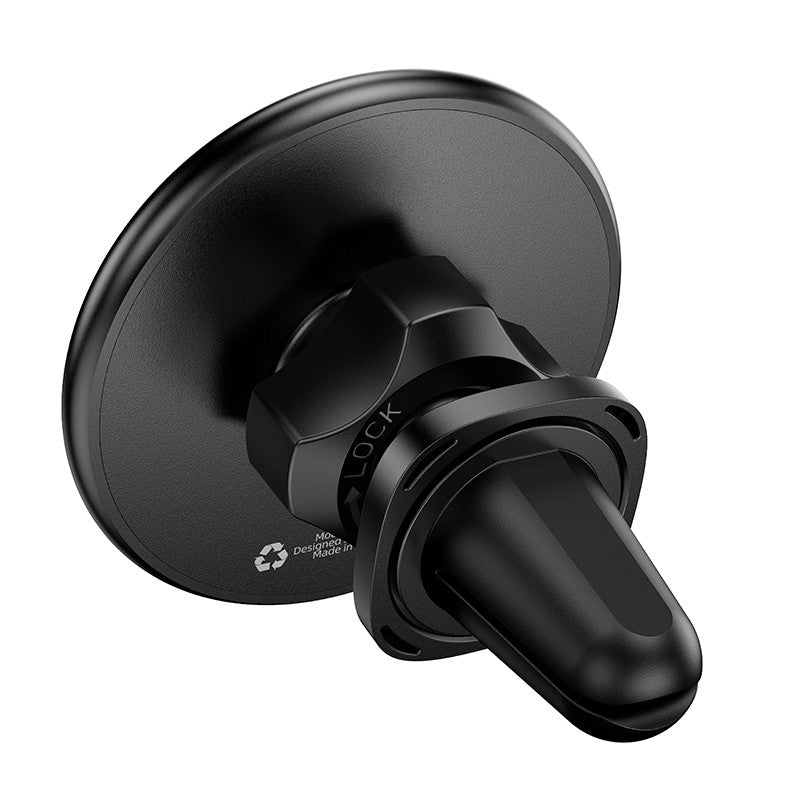 Automobilinis telefono laikiklis Borofone BH135 MagSafe (air vent) juodas