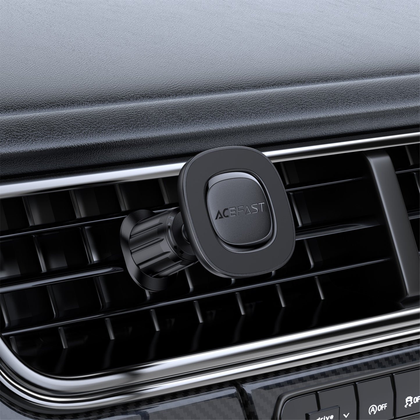 Automobilinis telefono laikiklis Acefast D44 (air vent) juodas