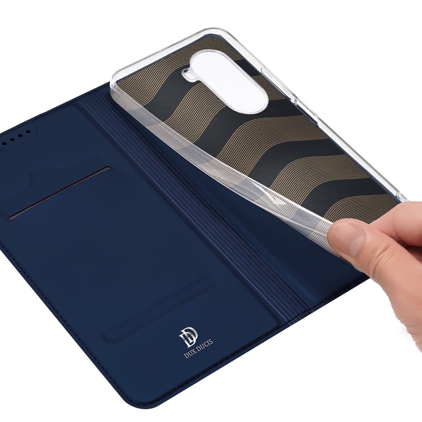 Dėklas Dux Ducis Skin Pro Xiaomi Redmi A7 Pro 4G/5G tamsiai mėlynas