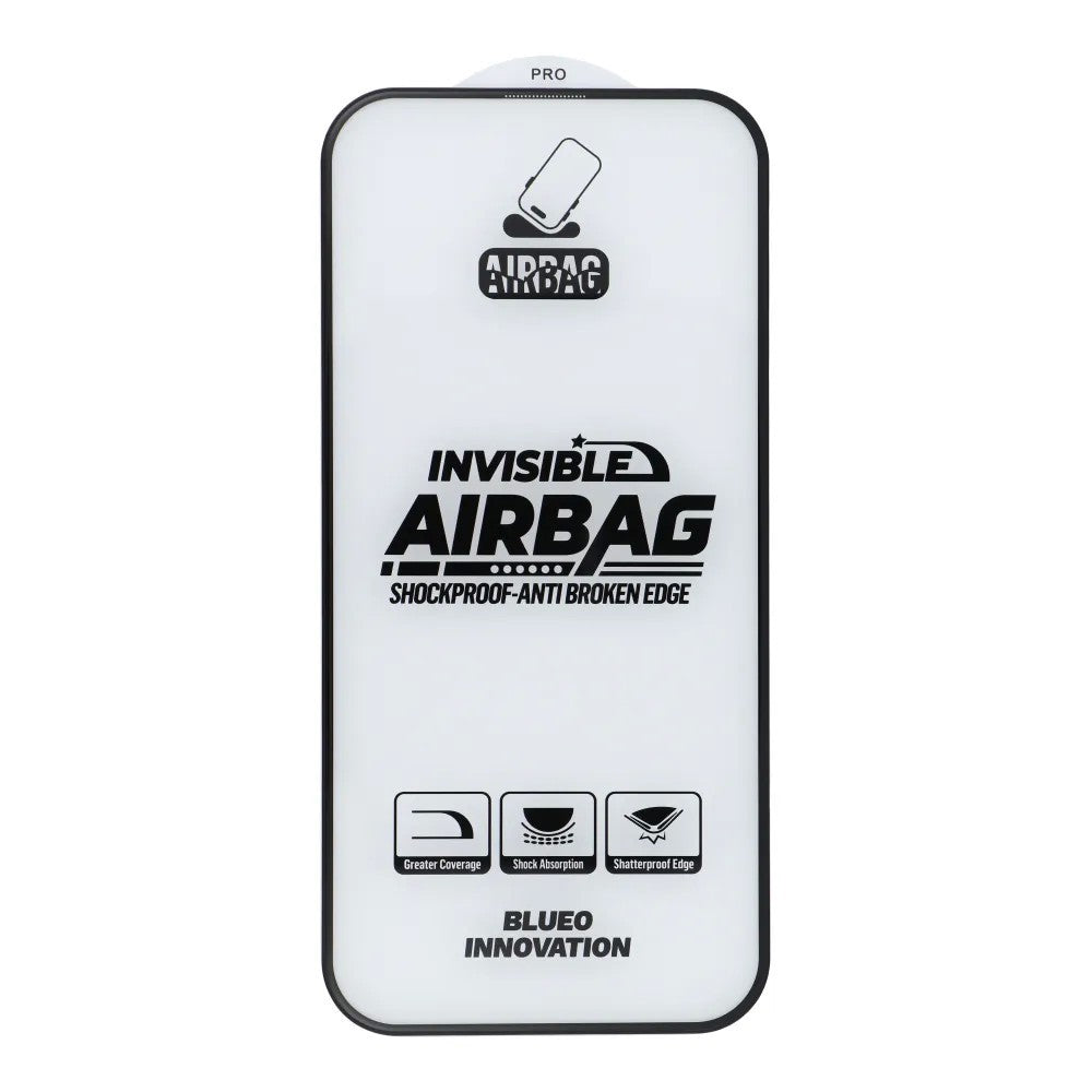 LCD apsauginis stikliukas 5D Mr. Monkey Glass (Airbag Anti-Broken) Apple iPhone 18 Pro juodas