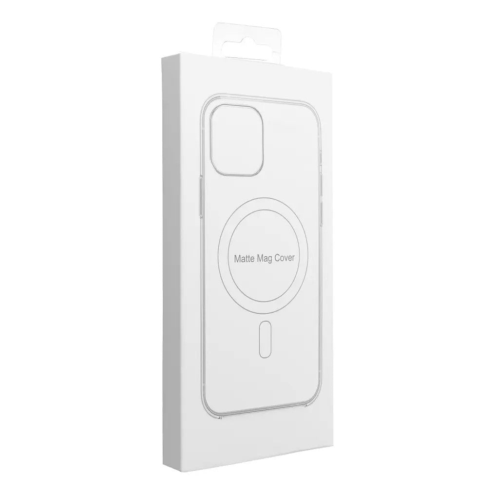 Dėklas Matte MagSafe Apple iPhone 15 juodas