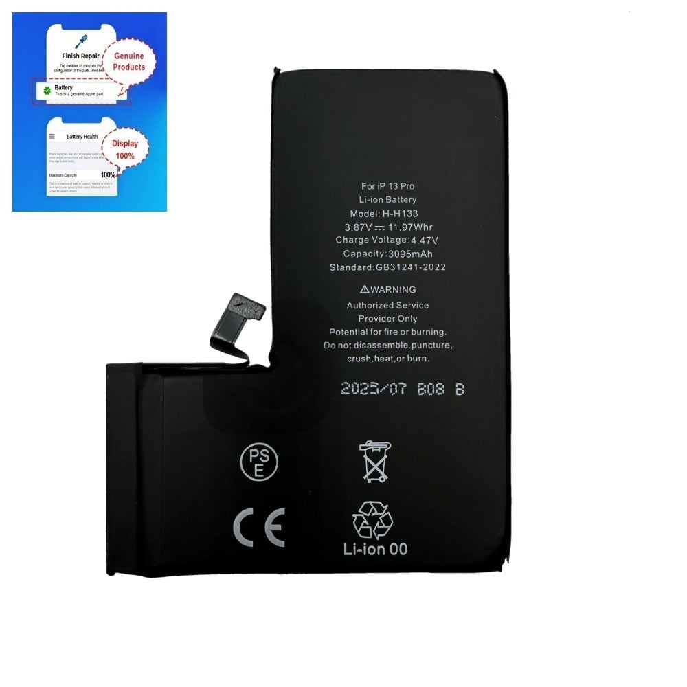 Akumuliatorius Apple iPhone 13 Pro 3095mAh Diagnosable OEM Default Title
