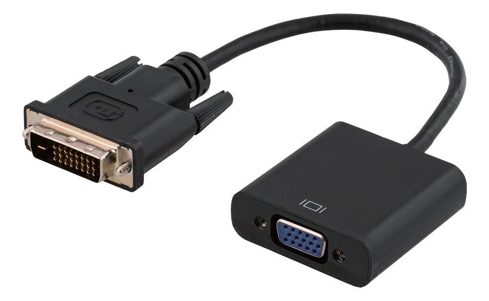 Kabelis Riff DVI-D to VGA Full HD 1080p 0.23m Default Title