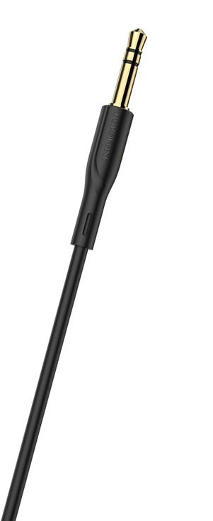 Audio adapteris 3,5mm į 3,5mm Borofone BL1 juodas
