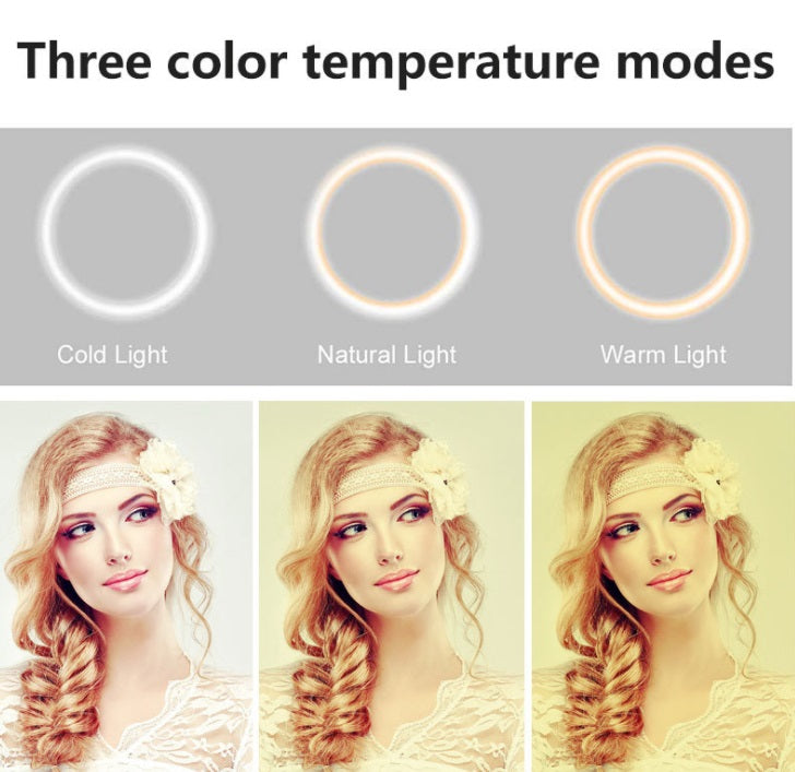 Telefono laikiklis Lamp tripod kit RL10-9 juodas 0.40m