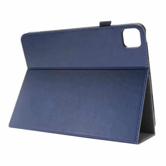 Dėklas Folding Leather Lenovo Tab M10 Plus 10.3 X606 tamsiai mėlynas