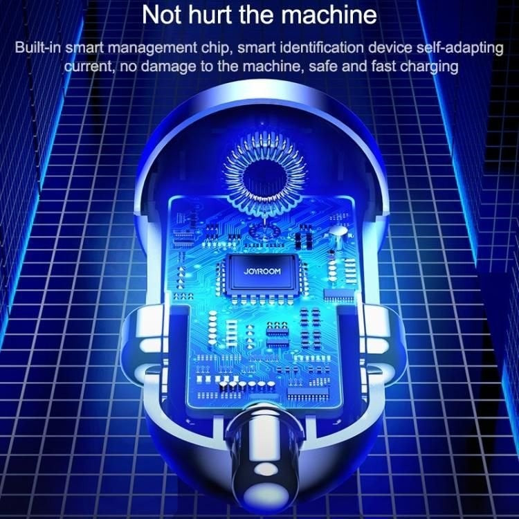 Automobilinis įkroviklis Joyroom C-A09 2xUSB (SCP, PD, AFC) 3.0 30W juodas