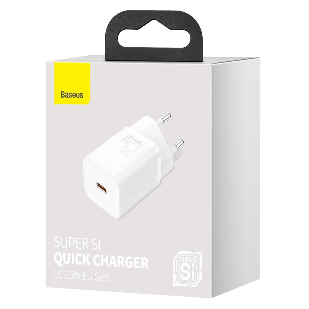 Įkroviklis Baseus Super Si 25W USB-C baltas CCSP020102