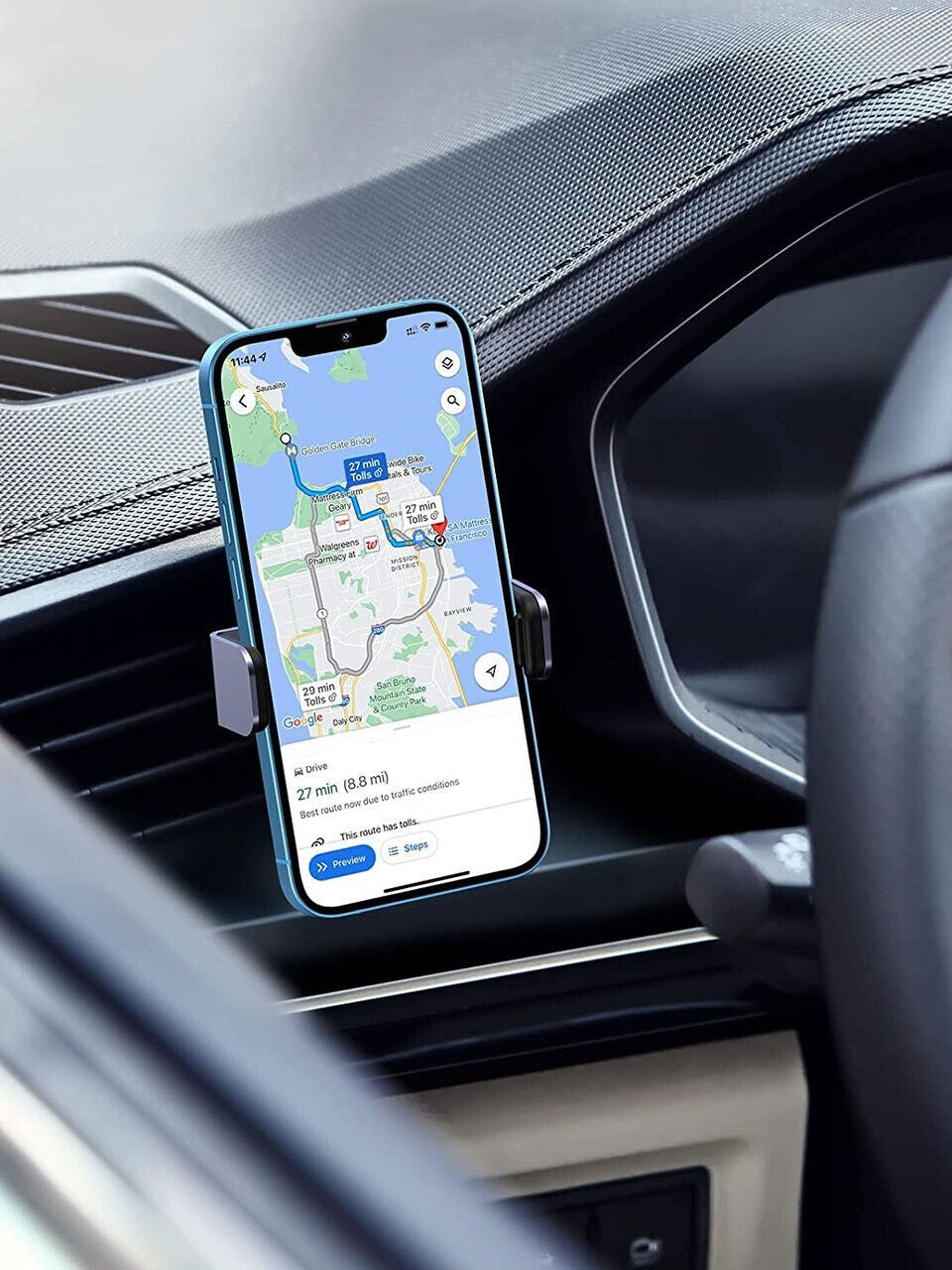 Automobilinis telefono laikiklis Ugreen LP120 juodas