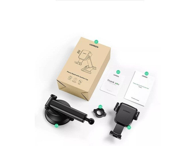 Automobilinis telefono laikiklis Ugreen LP200 juodas