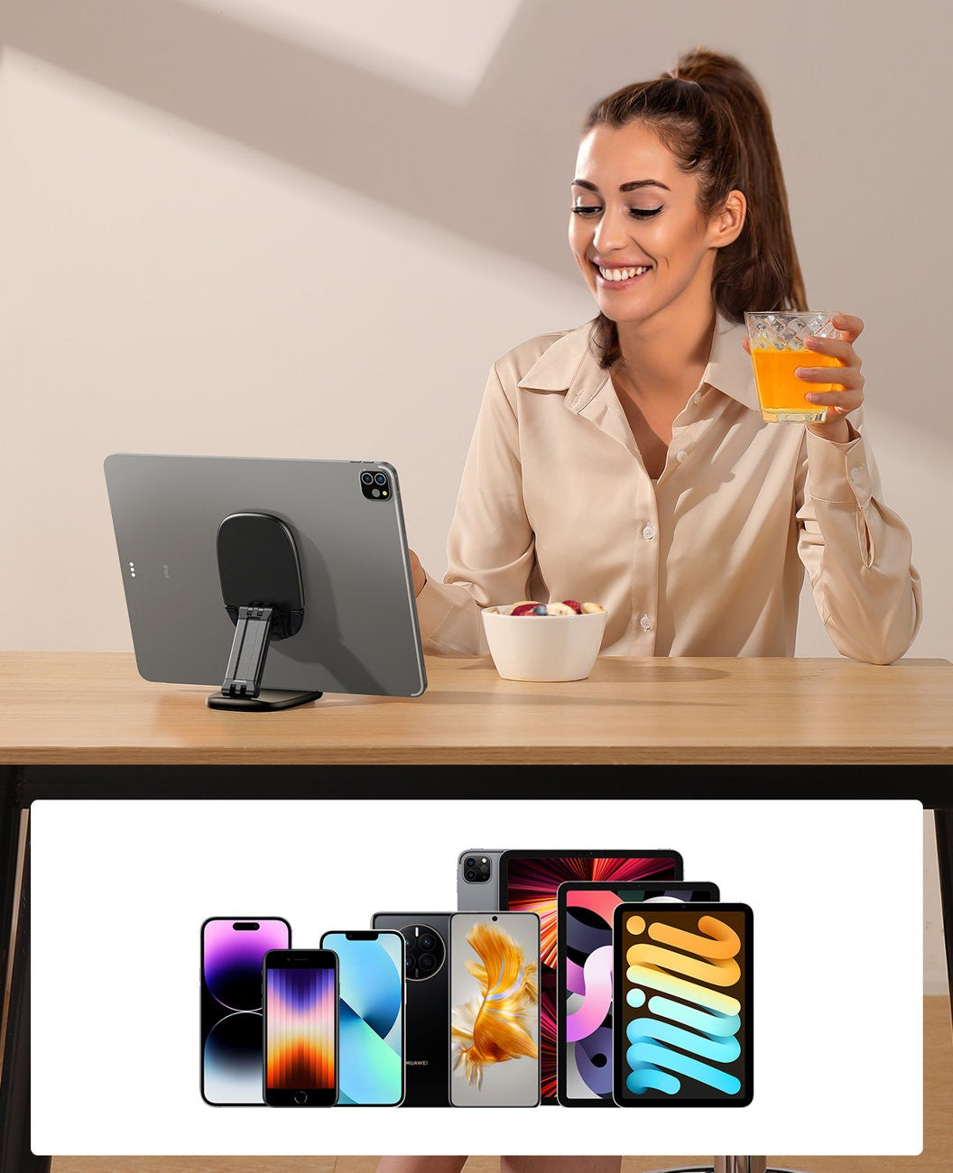 Telefono laikiklis Joyroom JR-ZS371 juodas