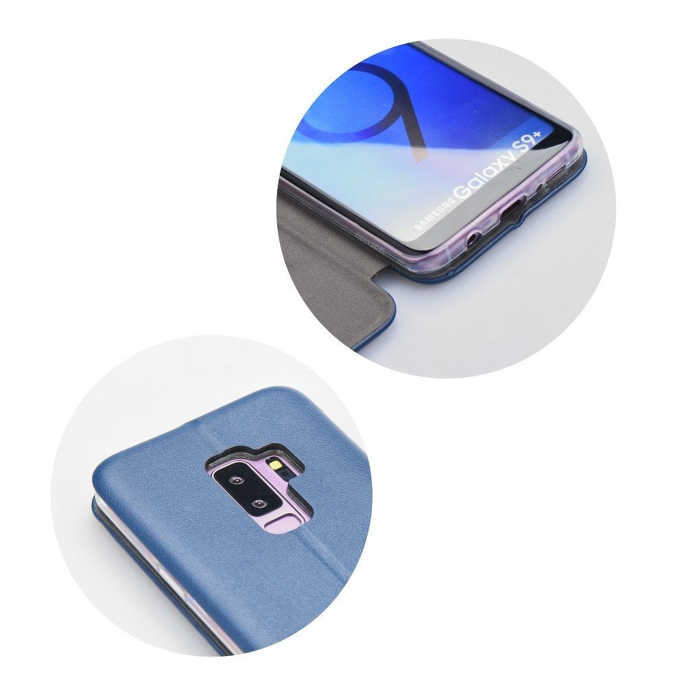 Dėklas Book Elegance Xiaomi Redmi Note 13 Pro 5G/Poco X6 5G tamsiai mėlynas