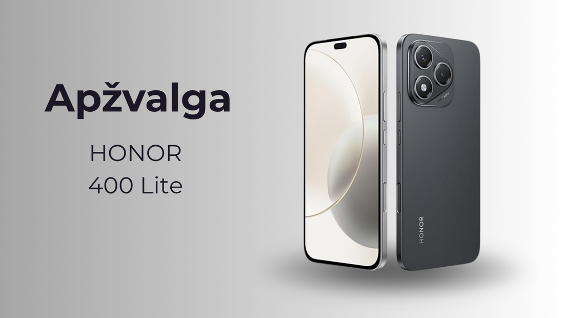 HONOR 400 Lite apžvalga