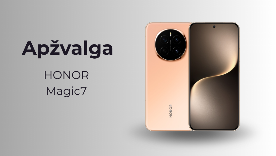 HONOR Magic7 apžvalga