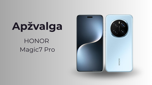 HONOR Magic7 Pro apžvalga