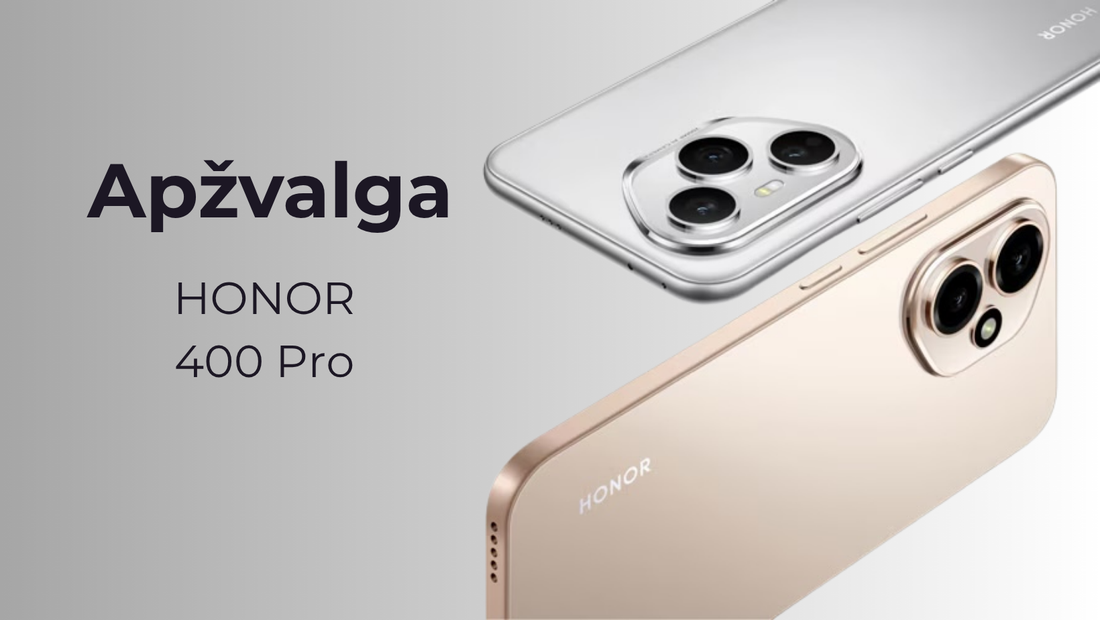 HONOR 400 Pro apžvalga