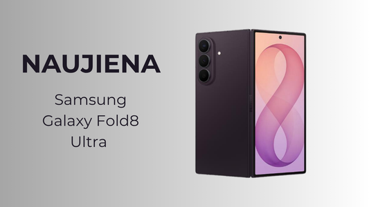 Samsung Galaxy Z Fold8 Ultra apžvalga: pažangiausias „Samsung“ sulankstomas flagmanas