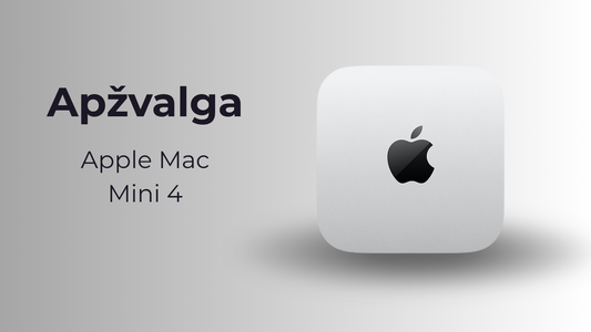 Mac Mini M4 apžvalga: mažas kompiuteris su dideliu potencialu