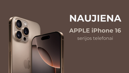 Naujieji „iPhone 16“: technologijų stebuklas ar paprastas patobulinimas?