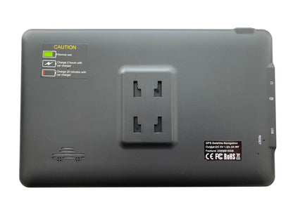 Navigacija Reach Mediatek 705 (7", iGO, microSD, FM, MP4, FM, E-Book, 8GB, 256MB RAM) juoda