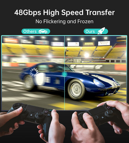 Kabelis Choetech XHH-TP20 8K 60Hz HDMI to HDMI 2.0m juodas