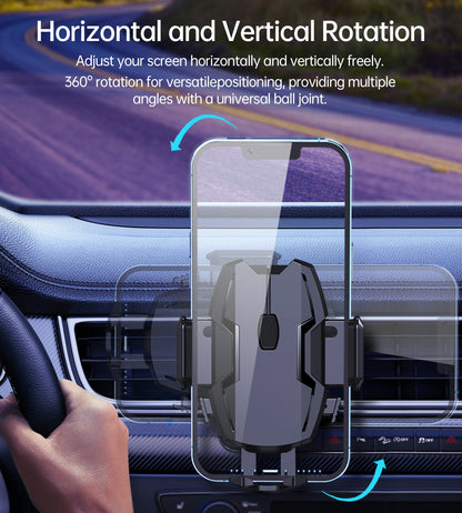 Automobilinis telefono laikiklis Choetech H043 juodas