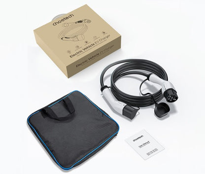 Elektromobilių įkrovimo laidas Choetech ACG20 Type2-Type2 380V 16A 11kW 5.0m