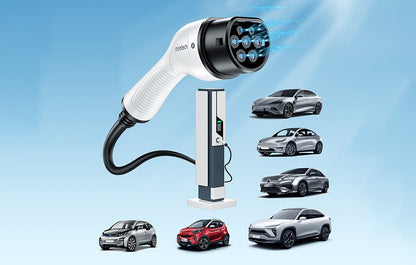 Elektromobilių įkrovimo laidas Choetech ACG20 Type2-Type2 380V 16A 11kW 7.0m