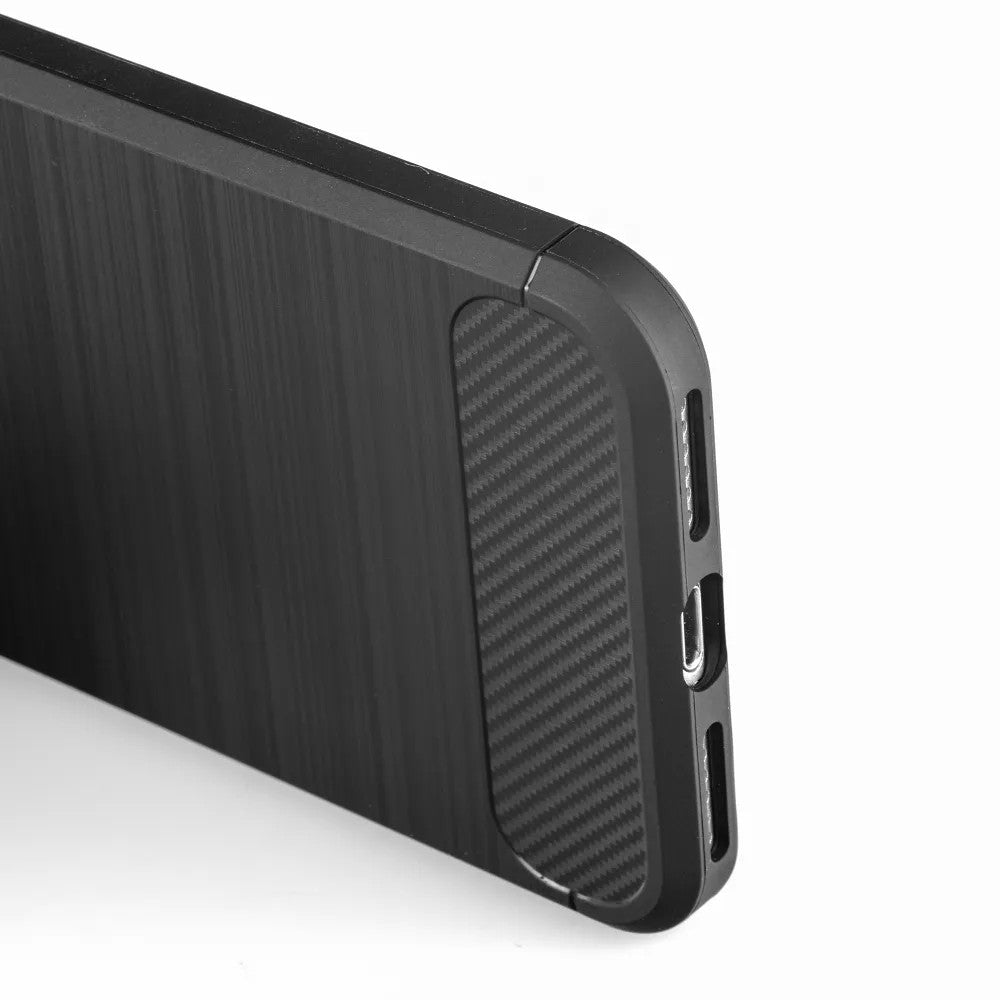 Dėklas Carbon Lux Xiaomi Mi 11i 5G/Poco F3/Poco F3 Pro/Redmi K40/Redmi K40 Pro juodas Telefonų dėklai -   