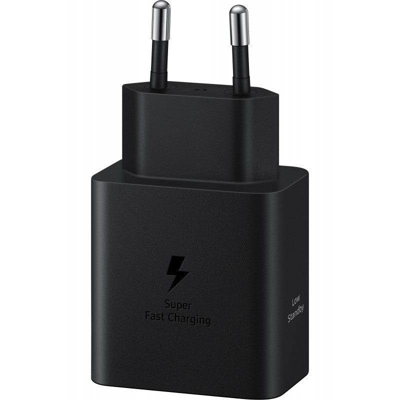 Įkroviklis Samsung EP-T4511XBEGEU 45W + USB-C to USB-C kabelis juodas Buitiniai įkrovikliai -   