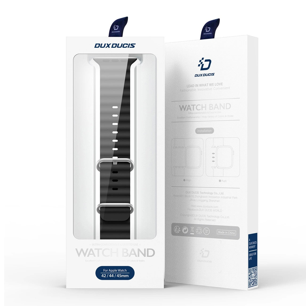 Apyrankė Dux Ducis OceanWave Series Apple Watch 38/40/41mm Black