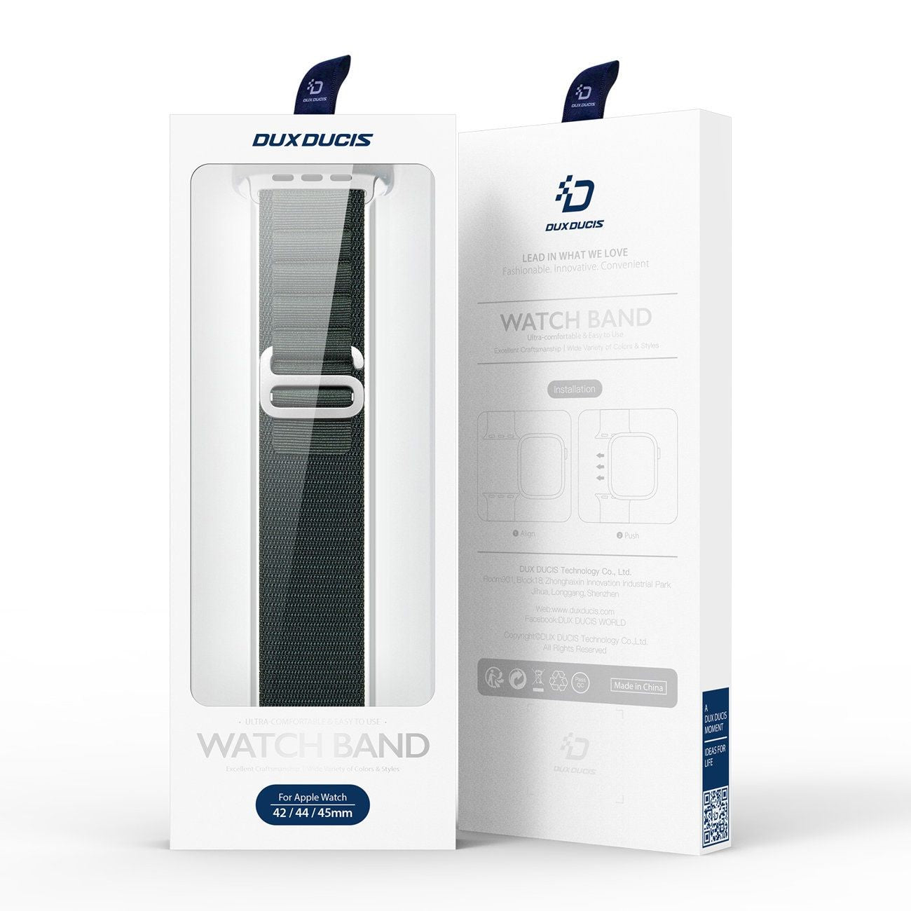 Apyrankė Dux Ducis GS Series Apple Watch 42/44/45/49mm Indigo