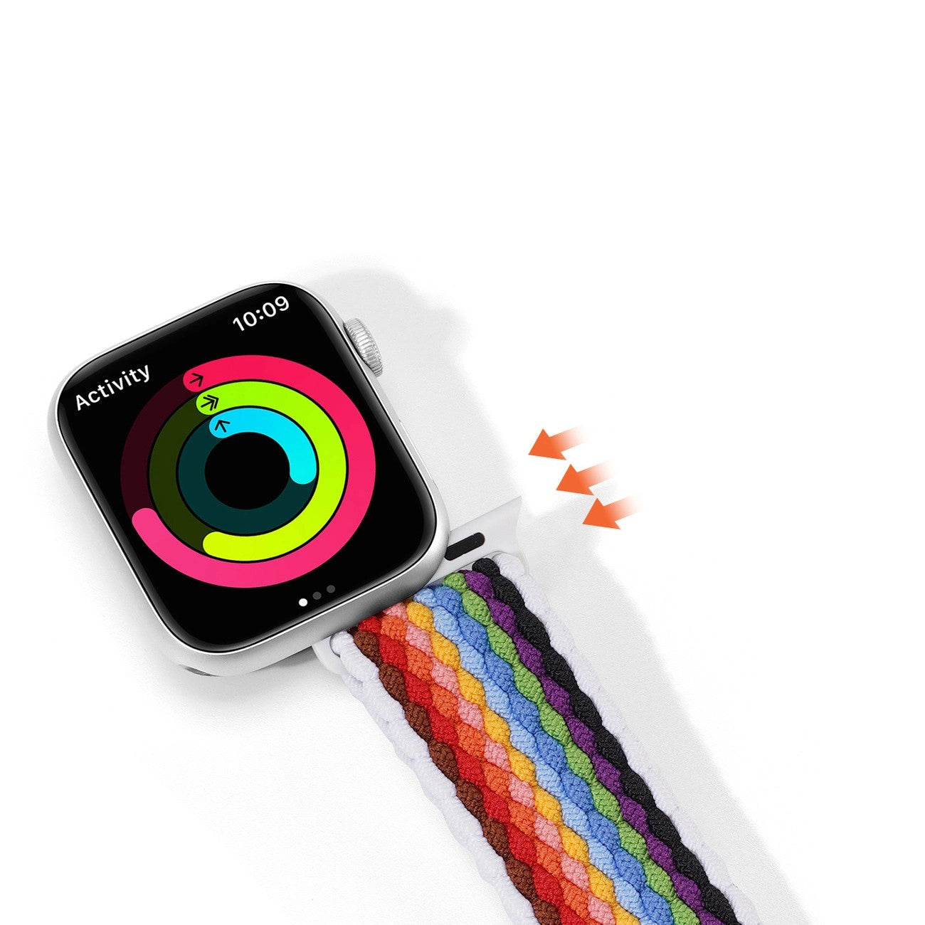 Apyrankė Dux Ducis Mixture II Series Apple Watch 38/40/41mm Pale Stripes