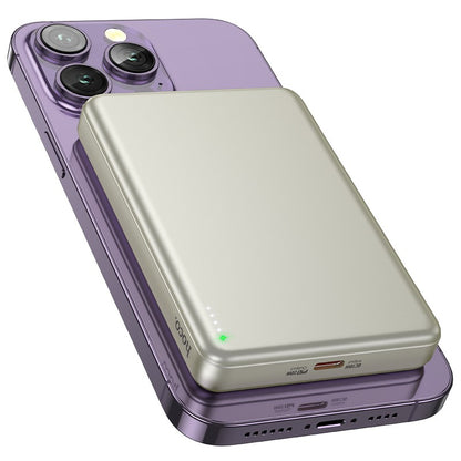 Išorinė baterija Power Bank Hoco Q26A PD20W Magnetic 10000mAh juoda
