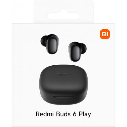 Belaidės ausinės Xiaomi Redmi Buds 6 Play juodos BHR8776GL Belaidės ausinės -   