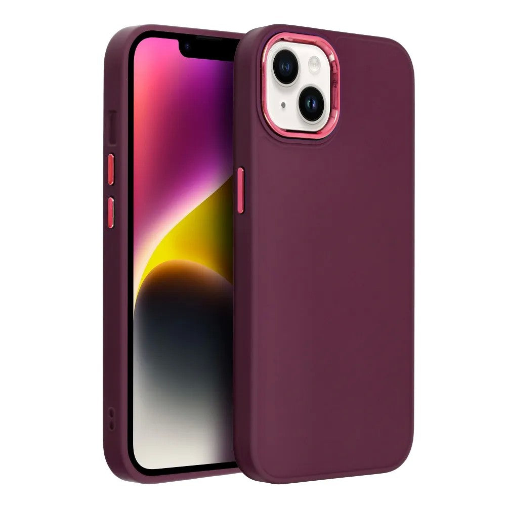 Dėklas FRAME Apple iPhone 16 violetinis Telefonų dėklai -   