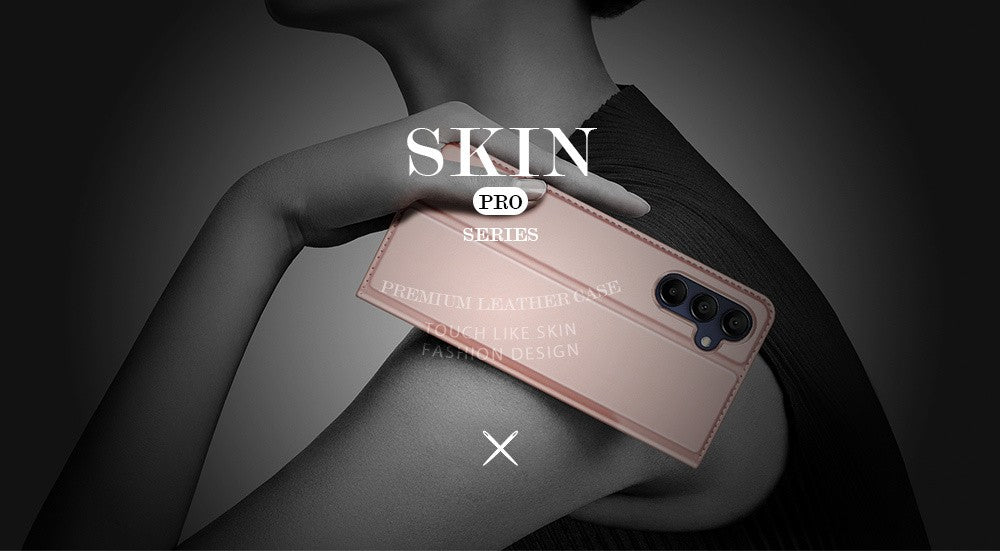 Dėklas Dux Ducis Skin Pro Samsung A165 A16 4G/A166 A16 5G rožinio aukso