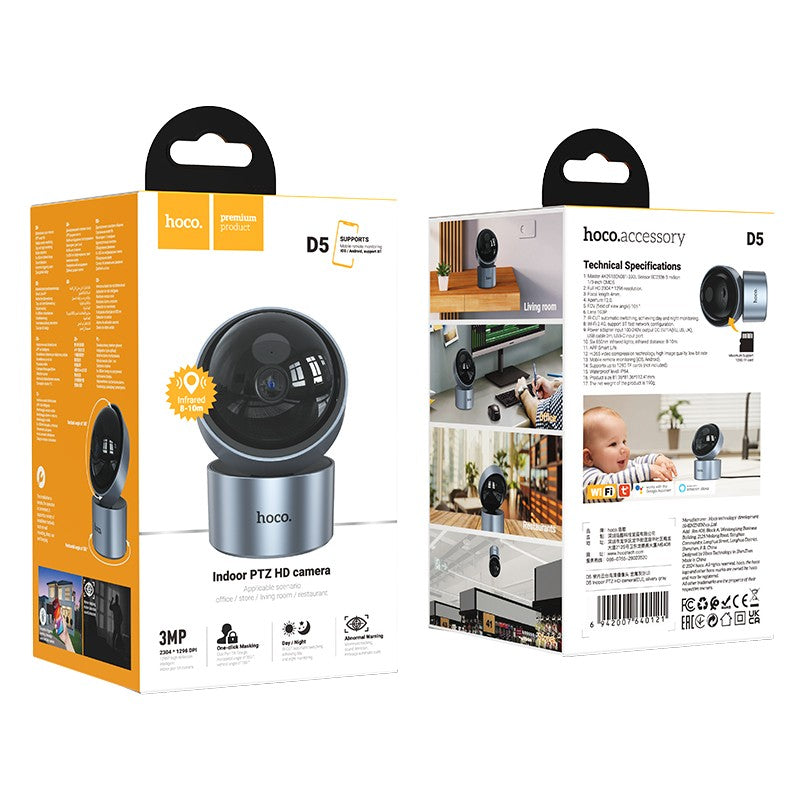 IP kamera Hoco D5 Indoor PTZ HD