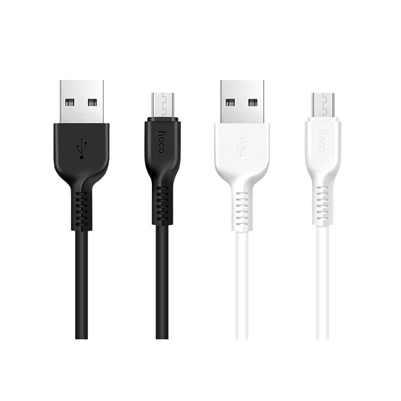 USB kabelis Hoco X20 USB-A to MicroUSB 2.0m baltas