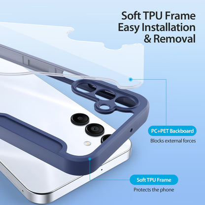 Dėklas Dux Ducis Skin X Pro skirtas Samsung A165 A16 4G/A166 A16 5G violetinis