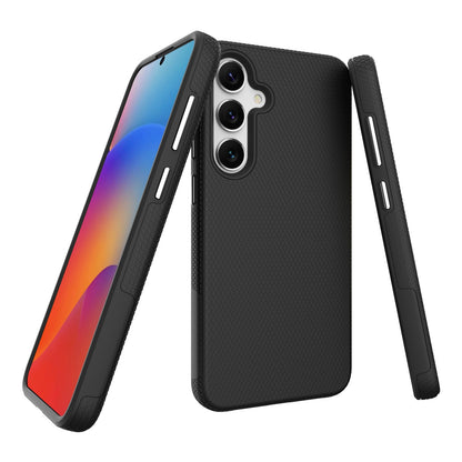 Dėklas Perfectionists Triangle Case Samsung A556 A55 5G juodas