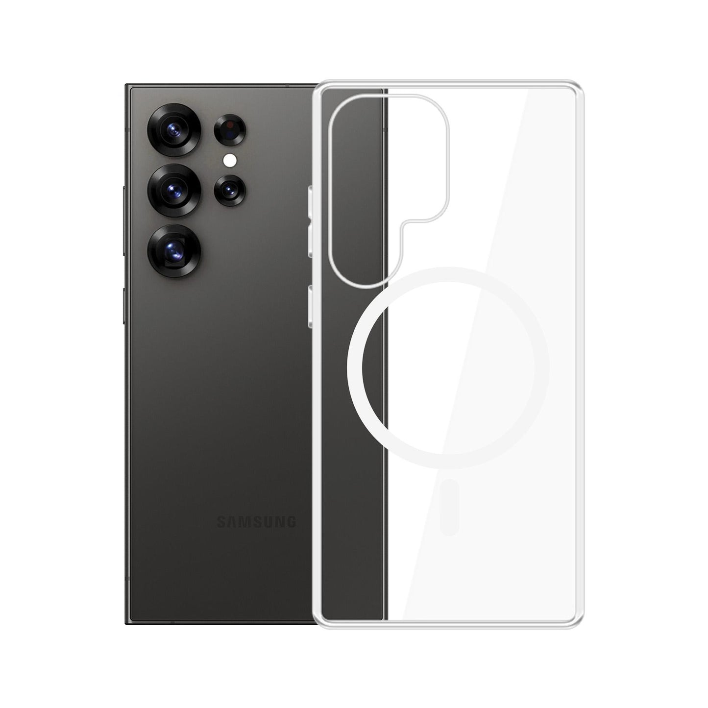 Dėklas 3mk Clear MagCase Samsung S938 S25 Ultra