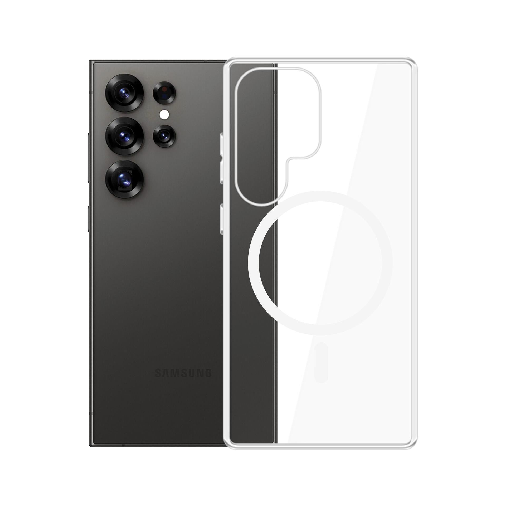 Dėklas 3mk Clear MagCase Samsung S938 S25 Ultra