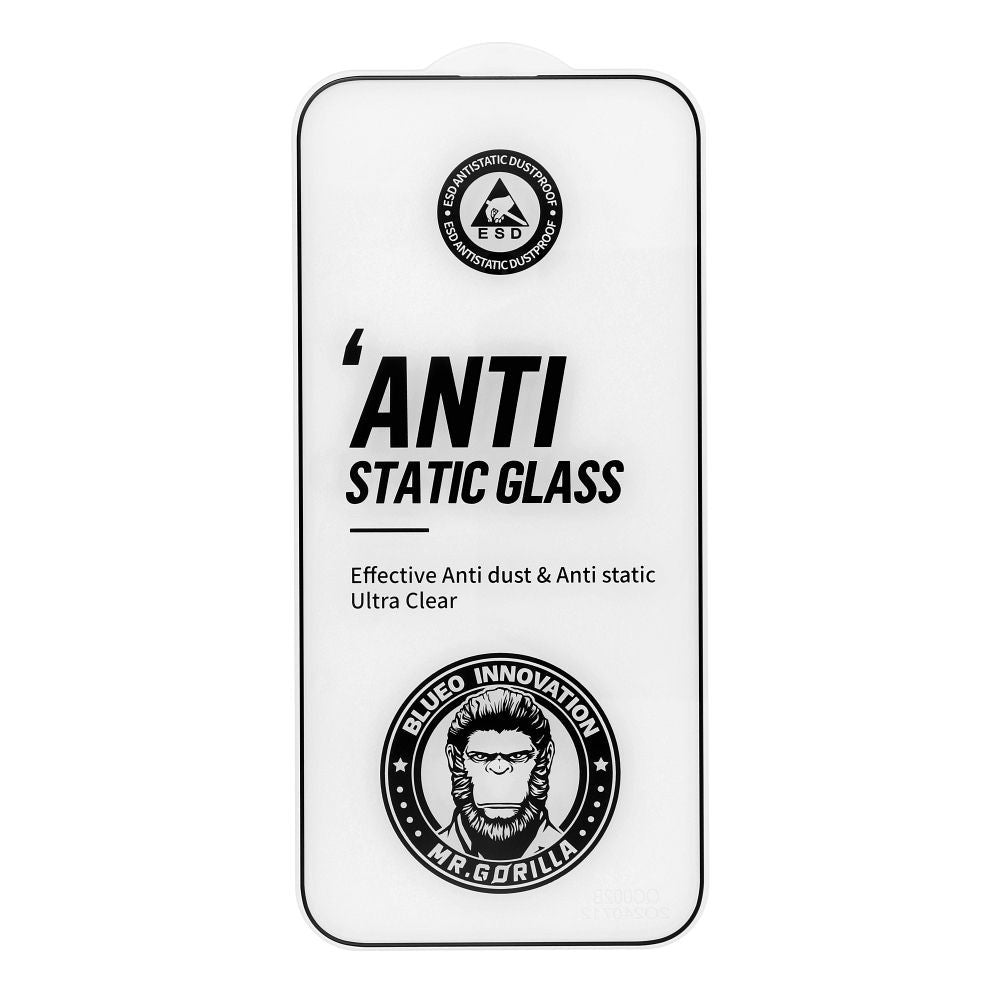 LCD apsauginis stikliukas 5D Mr. Monkey Glass (Strong HD) Apple iPhone 14 juodas